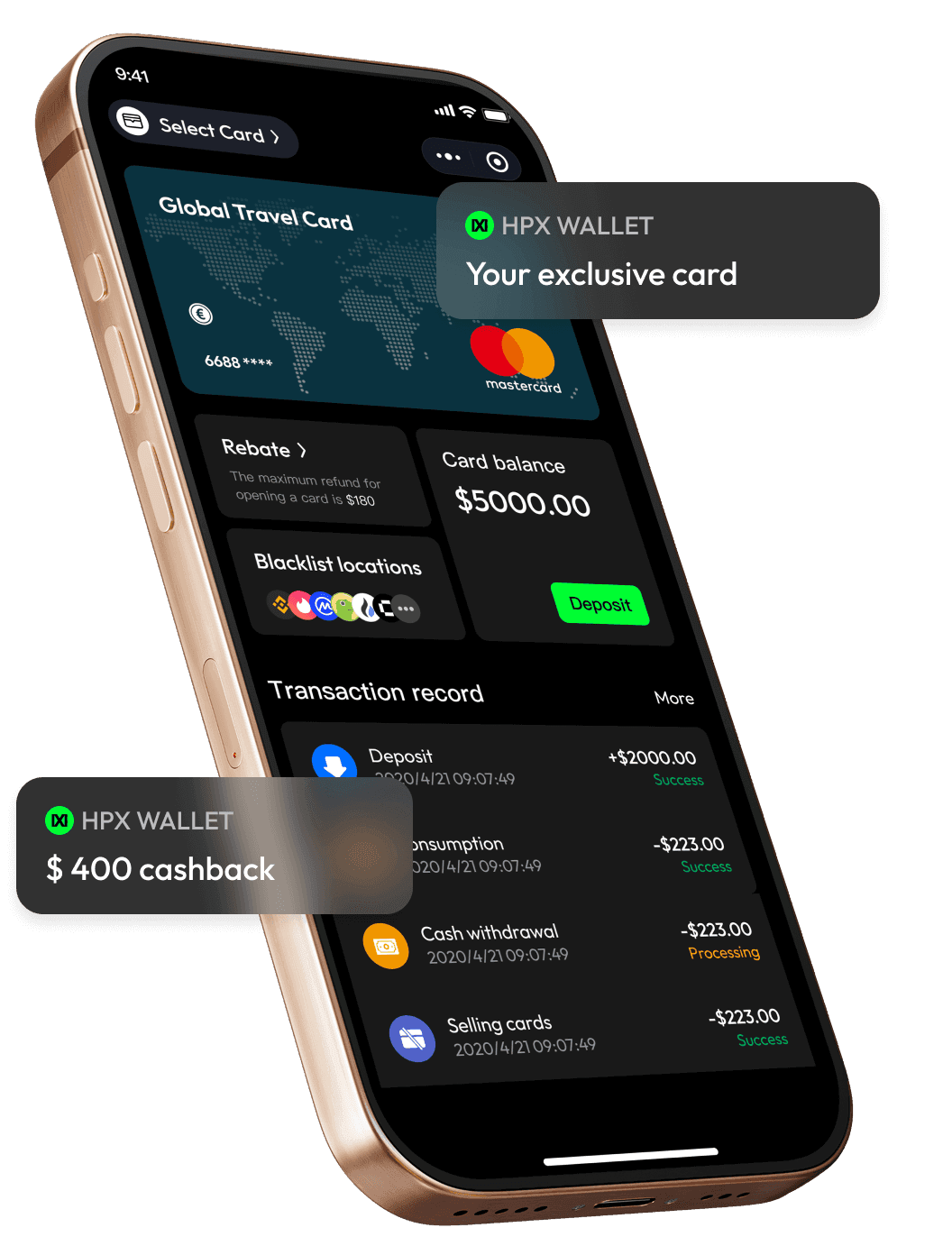 HPX Wallet - Secure Multi Crypto & Bitcoin Wallet